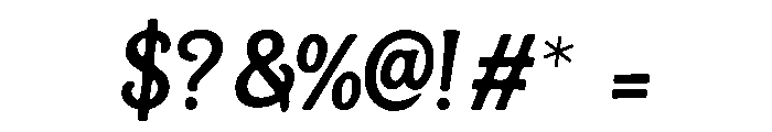 Roselunia Script Font OTHER CHARS