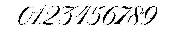 Roselvine Greetings Regular Font OTHER CHARS