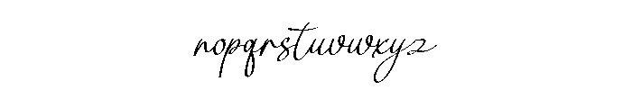 Roselya1 Font LOWERCASE