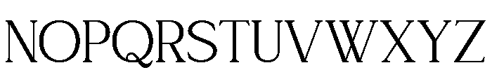 Rosemeu Regular Font UPPERCASE