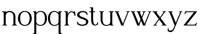 Rosemeu Regular Font LOWERCASE