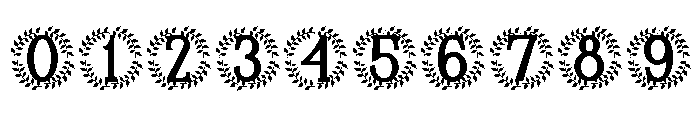 Rosenthal Monogram Font OTHER CHARS