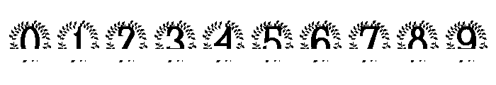 Rosenthal Split Monogram Font OTHER CHARS