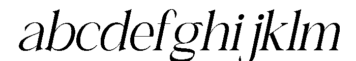 Rosery Italic FONT