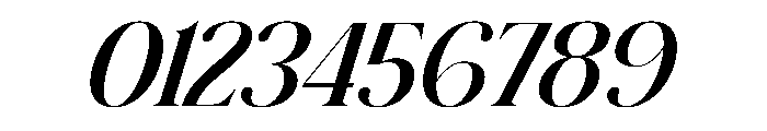 Roses Garden Italic Font OTHER CHARS