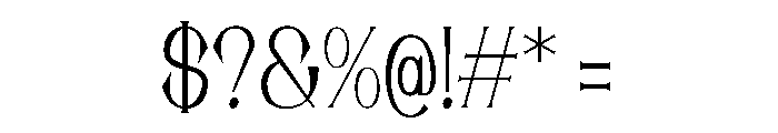 Rosetaen Font OTHER CHARS