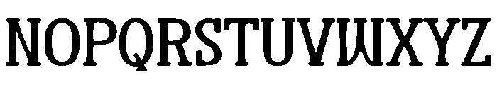 Rosetica Slab Font UPPERCASE