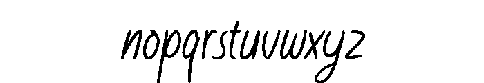 Rosette-Regular Font LOWERCASE