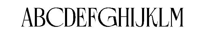 Rosevine BASE Font UPPERCASE