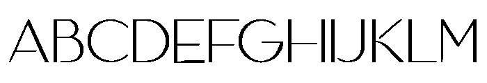 Rosewater Font UPPERCASE