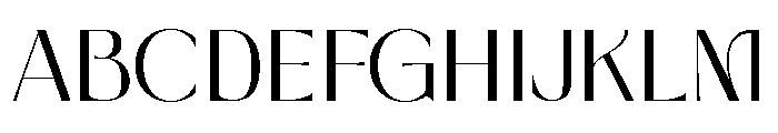 Rosgra-Regular Font UPPERCASE