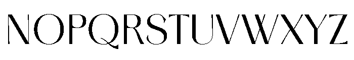 Rosgra-Regular Font UPPERCASE