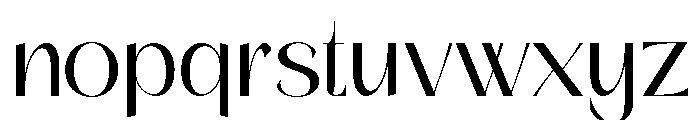 Rosgra-Regular Font LOWERCASE
