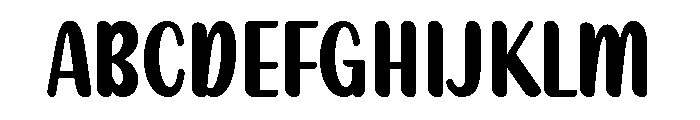 Rosiana Sunday Regular Font UPPERCASE