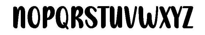 Rosiana Sunday Regular Font UPPERCASE