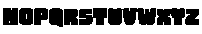 Roskar Font UPPERCASE