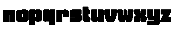 Roskar Font LOWERCASE