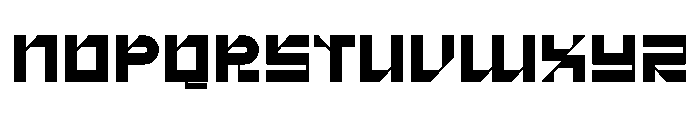 Rosket Techno Font LOWERCASE