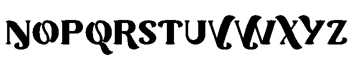 Rosmiati Font LOWERCASE