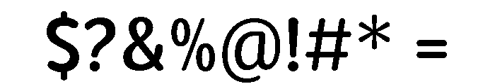 Rosmie-SemiBold Font OTHER CHARS