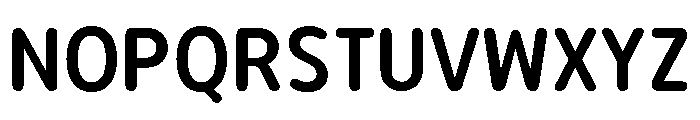 Rosmie-SemiBold Font UPPERCASE