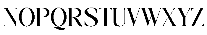 Rosse Rossa Font UPPERCASE