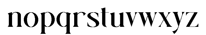 Rosse Rossa Font LOWERCASE