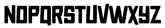 Rosthar Font UPPERCASE