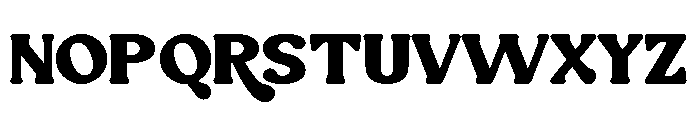 Rostia Font UPPERCASE