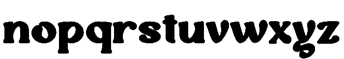 Rostia Font LOWERCASE