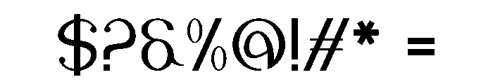 Rostyah Font OTHER CHARS
