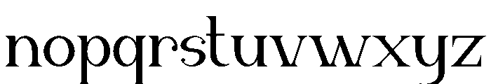 Rostyah Font LOWERCASE