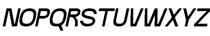 Rosvelle Italic Font UPPERCASE