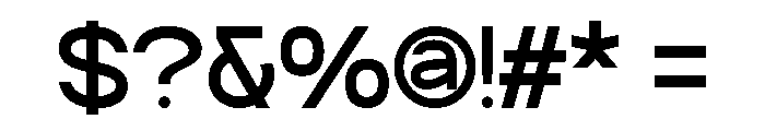 Rosvelle Regular Font OTHER CHARS