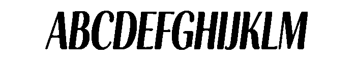Rosvian Font UPPERCASE