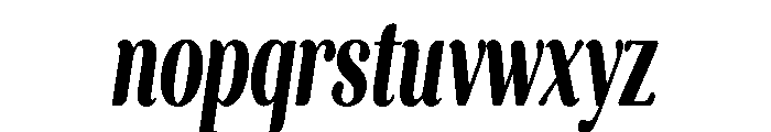 Rosvian Font LOWERCASE