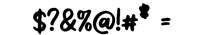 Rosy_Brown Font OTHER CHARS