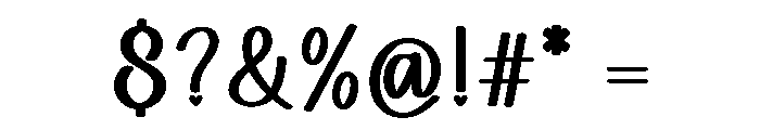 RosyLove Font OTHER CHARS