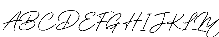 Rotherdams Font UPPERCASE