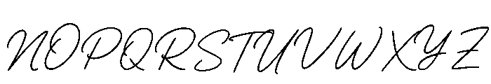 Rotherdams Font UPPERCASE