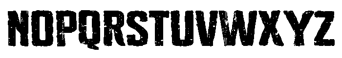 Rotstamp Font LOWERCASE