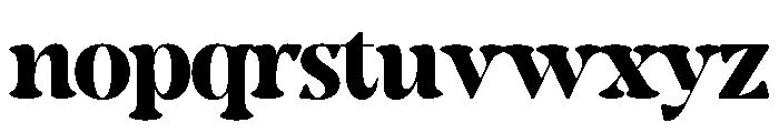 Rotte Font LOWERCASE
