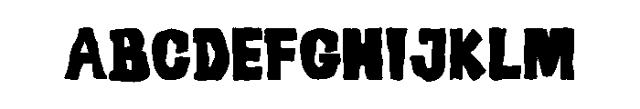 Rotten Flesh FONT