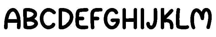 Rotten Ground Font UPPERCASE