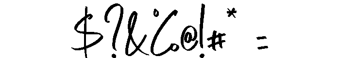 Rotterline Font OTHER CHARS
