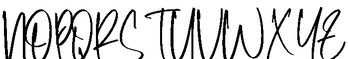 Rotterline Font UPPERCASE
