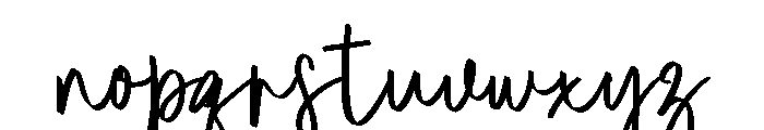 Rotterline Font LOWERCASE