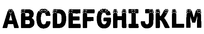 Rouen Regular Font UPPERCASE