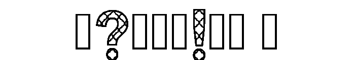 Rouge Regular Font OTHER CHARS