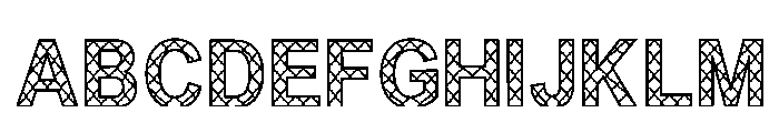 Rouge Regular Font UPPERCASE